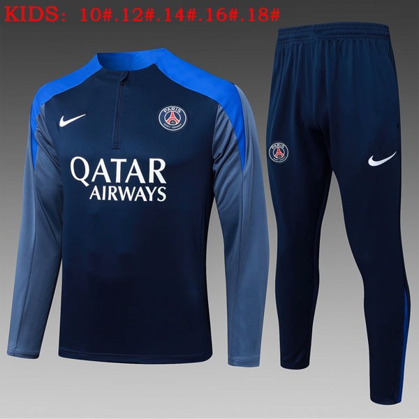 Ninos Sudadera De Training PSG 2026/2027 Azul